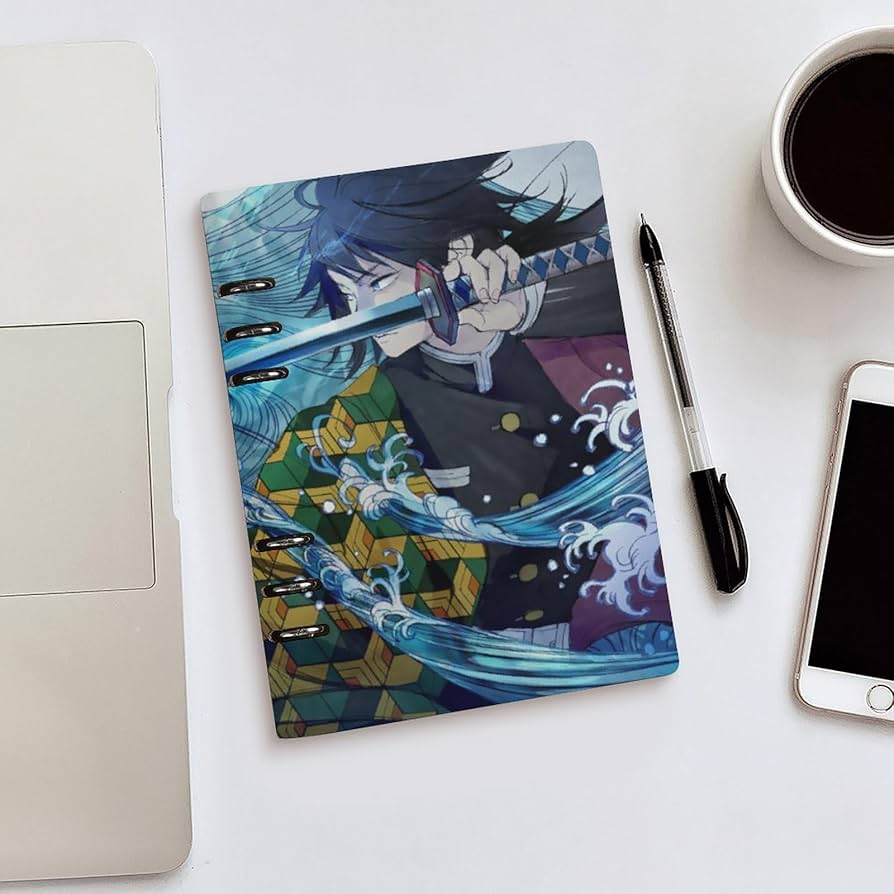 Amazon.co.jp: バインダーノート 鬼滅の刃 水柱 冨岡義勇